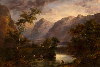 A View of Langdale by Theophil Lindsey Aspland