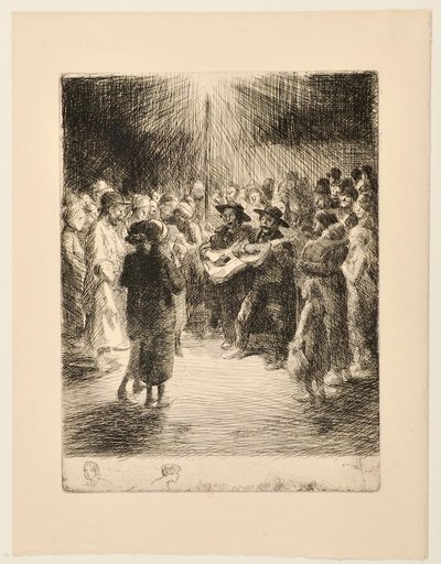 Song of the Evening by Théophile Alexandre Steinlen