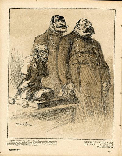 The Butter Plate, Number 357, Satirical in Colors by Théophile Alexandre Steinlen