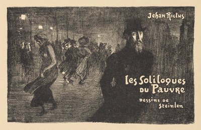 Paris by Night by Théophile Alexandre Steinlen