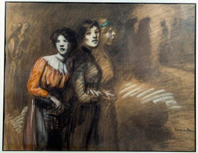 Three crumbs by Théophile Alexandre Steinlen