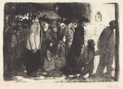 To the True Poor: The Wicked Rich by Théophile Alexandre Steinlen