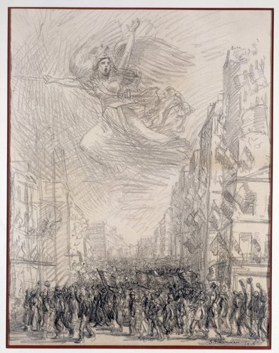 Victory or Marseillaise Allegory by Théophile Alexandre Steinlen