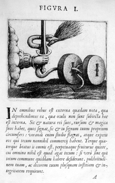 Prophecy Figure I from Prognosticatio Eximii Doctoris Paracelsi by Theophrastus Bombastus von Hohenheim Paracelsus