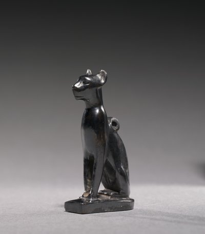 Amulet of Bastet by Third Intermediate Period Egyptian