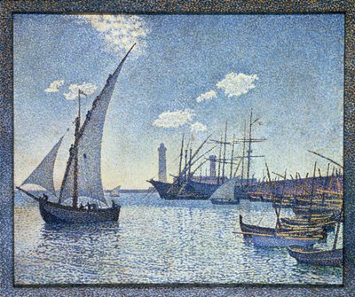 Port de Cette, Les Tartanes, 1892 by Théo van Rysselberghe