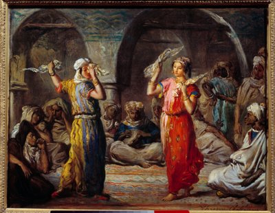 Orientalism: Tissue Dance: Moroccan Dancers by Théodore Chassériau