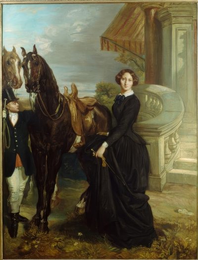 Portrait of the Countess of Ranchicourt by Théodore Chassériau
