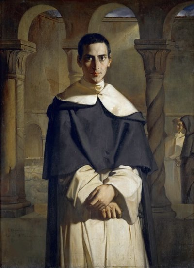 Portrait of Henri Dominique Lacordaire by Théodore Chassériau