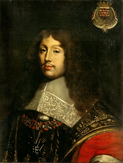 Portrait of the Duke Francois de la Rochefoucauld (1613-1680), French writer by Théodore Chassériau