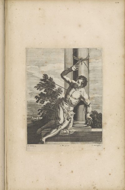 Martyrdom of St. Sebastian by Théodorus van Kessel