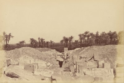 Abydos, Small Temple by Théodule Devéria