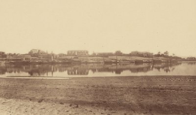 Overview of Luxor taken from the Opposite Bank by Théodule Devéria