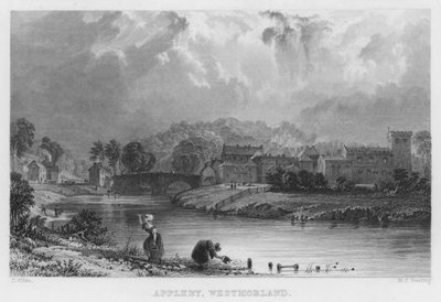 Appleby, Westmorland by Thomas (after) Allom
