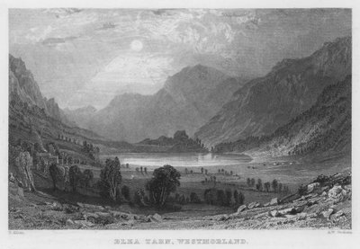 Blea Tarn, Westmorland by Thomas (after) Allom
