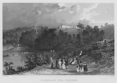 Dinsdale Spa, Durham by Thomas (after) Allom
