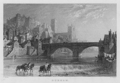 Durham by Thomas (after) Allom