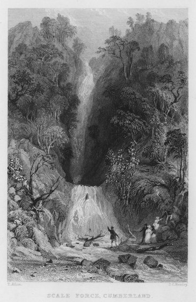 Scale Force, Cumberland by Thomas (after) Allom