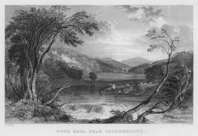 Wood Hall, near Cockermouth by Thomas (after) Allom