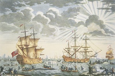 The Greenland or Whale Fishery, engraved by E. Kirkall by Thomas (after) Baston