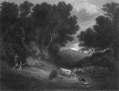 The Watering Place by Thomas (after) Gainsborough