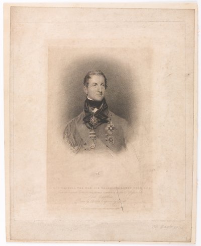 Lieut General The Hon Sir Galbraith Lowry Cole GCB by Thomas (after) Lawrence
