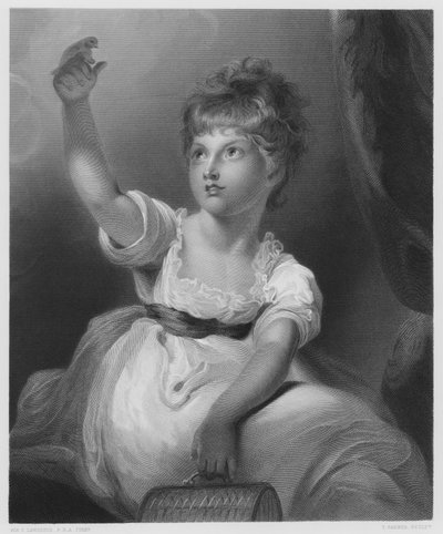 The Princess Charlotte, from the Picture in the Royal Collection by Thomas (after) Lawrence