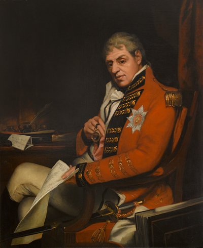 The Rt. Hon General Hely-Hutchinson, 2nd Earl of Donoughmore by Thomas (after) Phillips