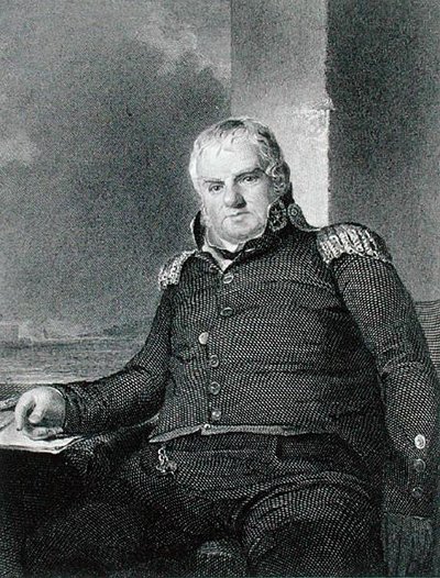 General Jonathan Williams (1750-1815) engraved by Richard W. Dodson (1812-67) by Thomas (after) Sully
