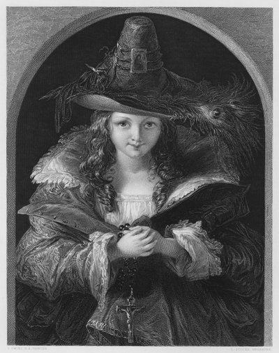 The Chapeau De Brigand (from the picture in the Vernon Gallery) by Thomas (after) Uwins