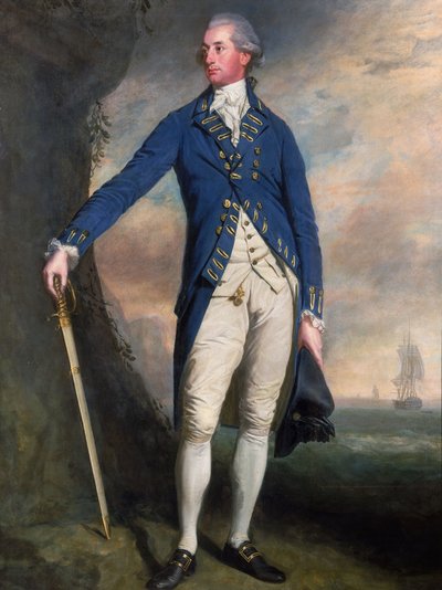 Captain Sir George Montagu (1750-1829), c.1780-90 by Thomas (attr.to) Beach