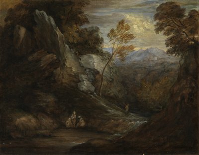 Imaginary Landscape by Thomas (follower of) Gainsborough