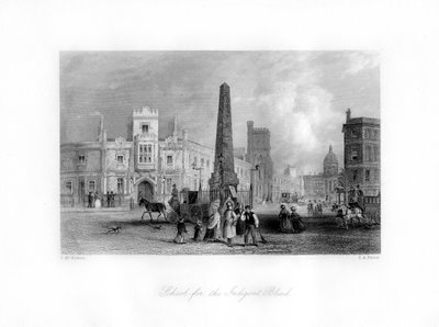 School for the Indigent Blind, Southwark, London by Thomas Abel Prior