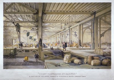 Goods Forwarded by Railway by Thomas Allom