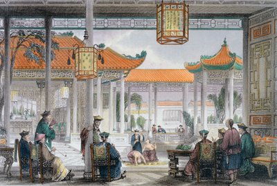 Jugglers Exhibiting in the Court of a Mandarin