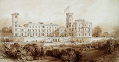 Osborne House, Isle of Wight by Thomas Allom