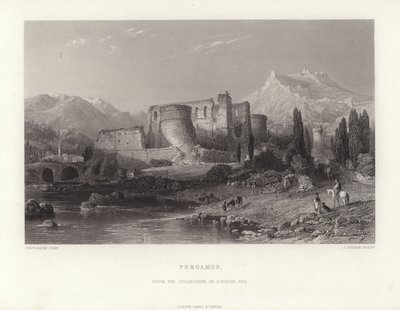 Pergamos, Turkey by Thomas Allom