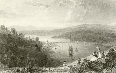 Teignmouth, from the Ness by Thomas Allom