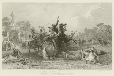 The Tournament by Thomas Allom