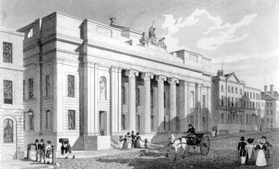 The Town Hall, Manchester by Thomas Allom