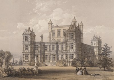 Wollaton Hall, Nottinghamshire by Thomas Allom