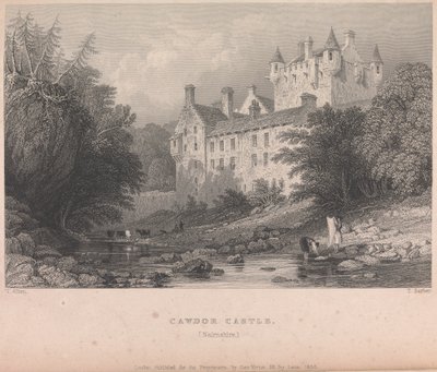 Cawdor Castle, Narnshire by Thomas Barber