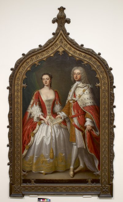 Thomas Fermor, 1st Earl of Pomfret and Henrietta Louisa, Countess of Pomfret, c.1750 by Thomas Bardwell