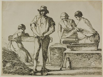Tilemakers by Thomas Barker