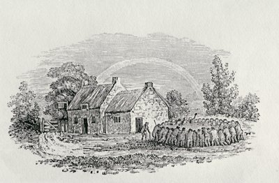 Cockfight Outside an Inn, c.1801, from 