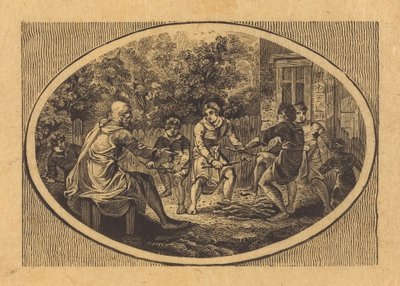 The Old Man and His Sons by Thomas Bewick