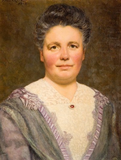 Portrait of Geraldine Cadbury Nee Southall by Thomas Bowman Garvie