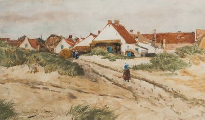Nearing Sunset, Katwijk, Holland by Thomas Bush Hardy
