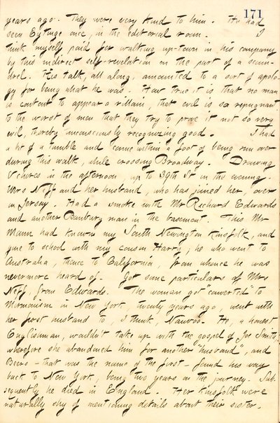 Thomas Butler Gunn Diaries - Volume 10, page 192, April 20, 1859 by Thomas Butler Gunn