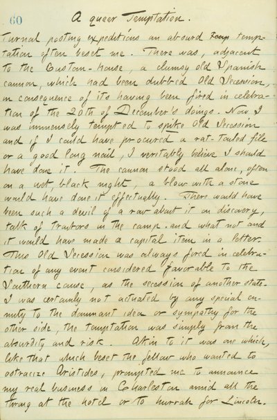 Thomas Butler Gunn Diaries - Volume 15, page 70, January 12, 1861 by Thomas Butler Gunn